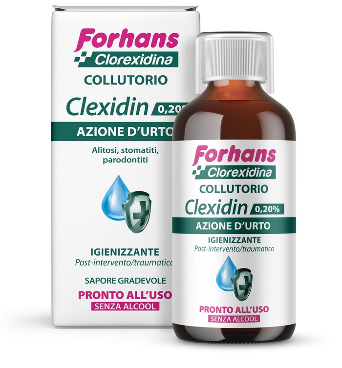FORHANS CLEXIDIN 0,20 SENZA ALCOOL 200 ML - doctorpill.it