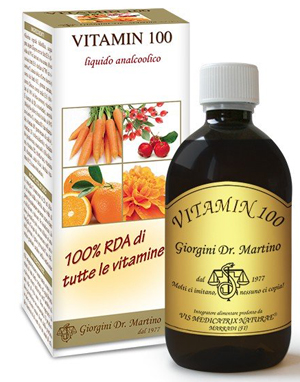 VITAMIN 100 LIQUIDO ANALCOLICO 500 ML - doctorpill.it