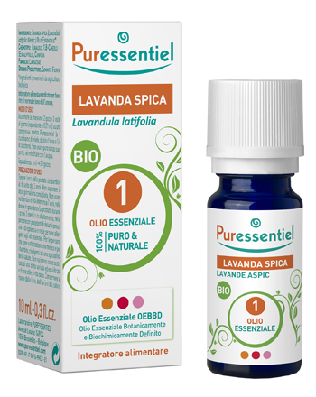 PURESSENTIEL LAVANDA SPICA OLIO ESSENZIALE BIO 10 ML - doctorpill.it