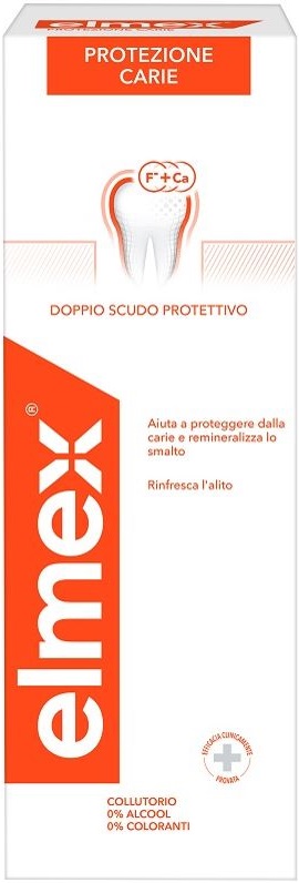 ELMEX PROTEZIONE CARIE COLLUTORIO FLUORURO AMMINICO 400 ML - doctorpill.it