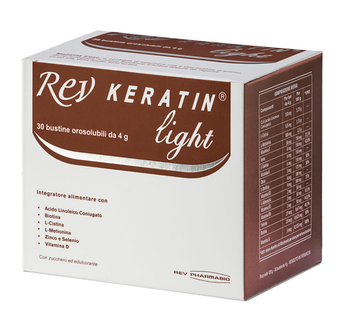 REV KERATIN LIGHT 30 BUSTE 120 G - doctorpill.it