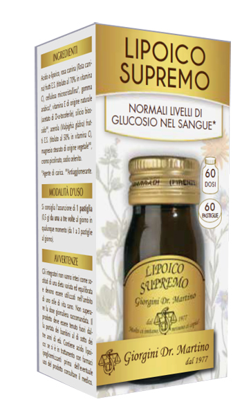 LIPOICO SUPREMO 60 PASTIGLIE - doctorpill.it