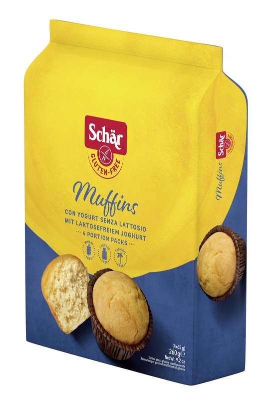 SCHAR MUFFINS SENZA LATTOSIO 4 PORZIONI DA 65 G - doctorpill.it
