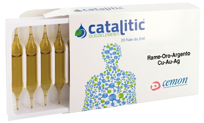 CATALITIC OLIGOELEMENTI RAME ORO ARGENTO CU-AU-AG 20 AMPOLLE - doctorpill.it