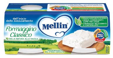 MELLIN BABY FORMAGGINO CLASSICO 2 X 80 G - doctorpill.it