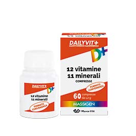 MASSIGEN DAILYVIT 12 VITAMINE 11 MINERALI 60 COMPRESSE RIVESTITE - doctorpill.it