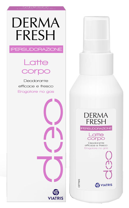 DERMAFRESH IPERSUDORAZIONE LATTE CORPO DEODORANTE 100 ML - doctorpill.it