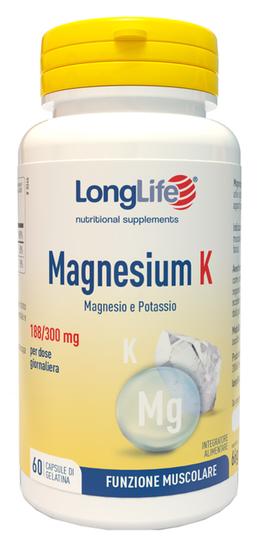 LONGLIFE MAGNESIUM K 60 CAPSULE - doctorpill.it