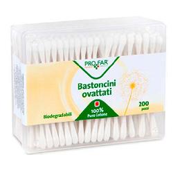 PROFAR BASTONCINI OVATTATI 200 PEZZI - doctorpill.it