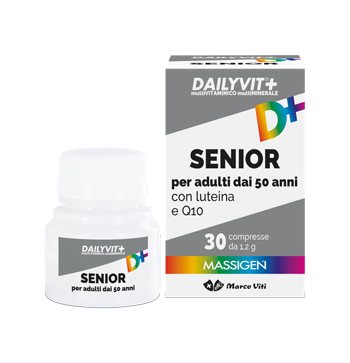 MASSIGEN SENIOR MULTIVITAMINICO E MULTIMINERALE 30 COMPRESSE RIVESTITE - doctorpill.it