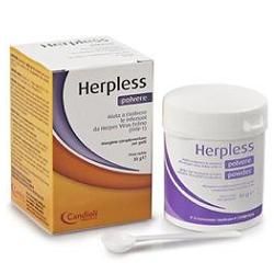 HERPLESS POLVERE BARATTOLO 30 G CON MISURINO - doctorpill.it