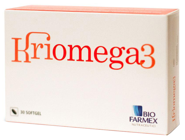 KRIOMEGA 3 30 CAPSULE SOFTGEL - doctorpill.it