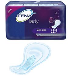 PANNOLONE SAGOMATO TENA DISCREET MAXI NIGHT 12 PEZZI - doctorpill.it