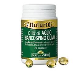 NATUROLI OLIO DI AGLIO BIANCOSPINO OLIVO 70 PERLE - doctorpill.it