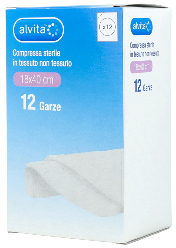 GARZA COMPRESSA TNT 18X40CM 12 PEZZI - doctorpill.it