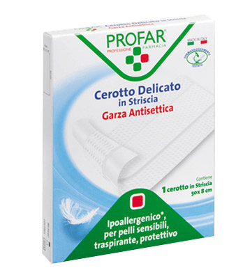 CEROTTO TESSUTO NON TESSUTO DELICATO 1 STRISCIA 50X8 CM PROFAR - doctorpill.it
