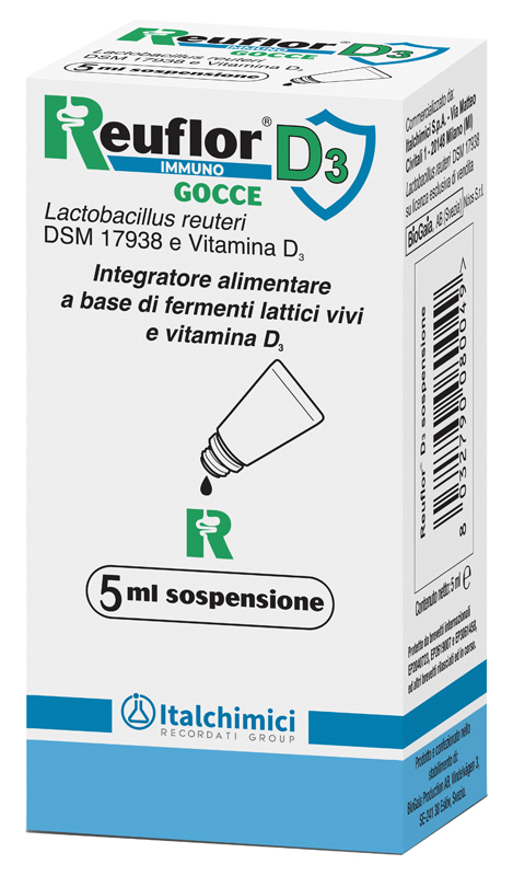 REUFLOR D3 GOCCE 5 ML - doctorpill.it