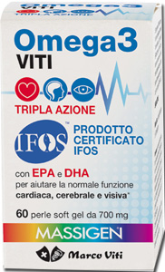 OMEGA3 VITI TRIPLA AZIONE 60 PERLE - doctorpill.it