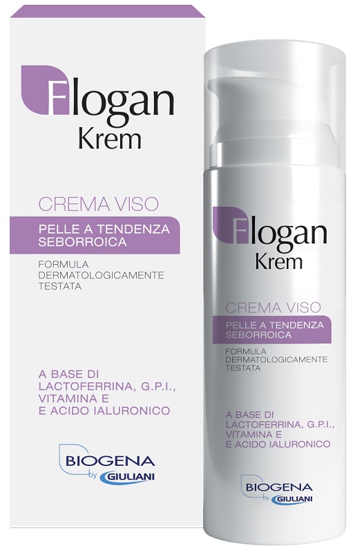 FLOGANKREM CREMA VISO PELLE TENDENZA SEBORROICA 50 ML - doctorpill.it