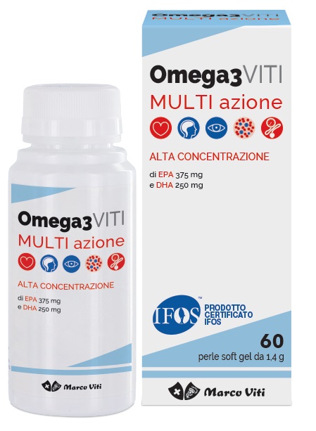 VITI OMEGA3 MULTIAZIONE 60 PERLE - doctorpill.it