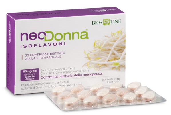 BIOSLINE NEODONNA ISOFLAVONI 60 COMPRESSE - doctorpill.it