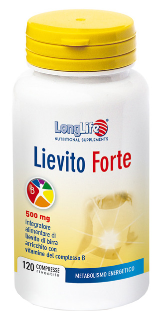 LONGLIFE LIEVITO FORTE 120 COMPRESSE - doctorpill.it