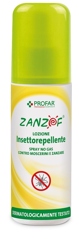 ZANZOF LOZIONE INSETTOREPELLENTE SPRAY DEET 9% 100 ML PROFAR - doctorpill.it