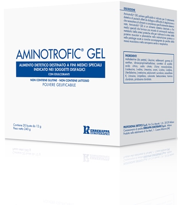 AMINOTROFIC GEL ALIMENTO DIETETICO A FINI MEDICI SPECIALI 20 BUSTINE 12 G - doctorpill.it