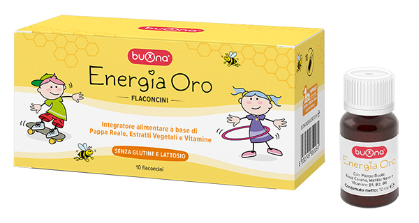 BUONA ENERGIA ORO 10 FLACONCINI DA 10 ML - doctorpill.it