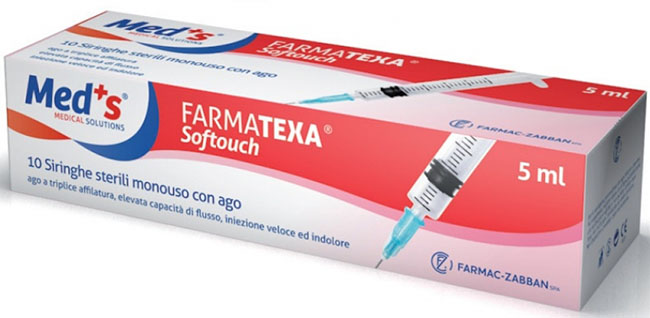 SIRINGA MEDS 5 ML 14 GAUGE 10 PEZZI - doctorpill.it