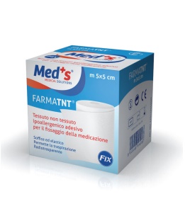 CEROTTO MEDS FARMATESSUTO NON TESSUTO TESSUTO NON TESSUTO FIX IPOALLERGENICO ADESIVO 250X5 CM - doctorpill.it
