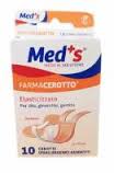 CEROTTO MEDS STRIP TELA IPOALLERGENICO ELASTICIZZATO ASSORTITI 10 PEZZI - doctorpill.it