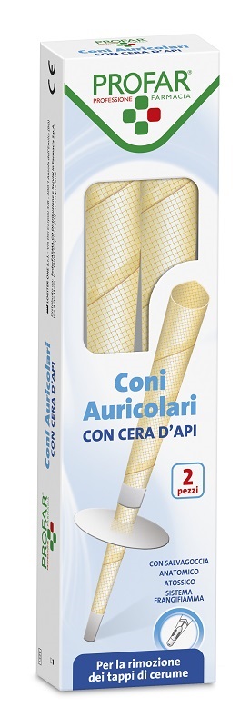 CONI AURICOLARI 2 PEZZI PROFAR - doctorpill.it