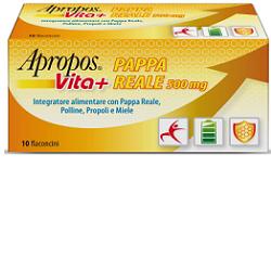 APROPOS VITA+ PAPPA REALE 500 MG 10 FLACONCINI 10 ML - doctorpill.it