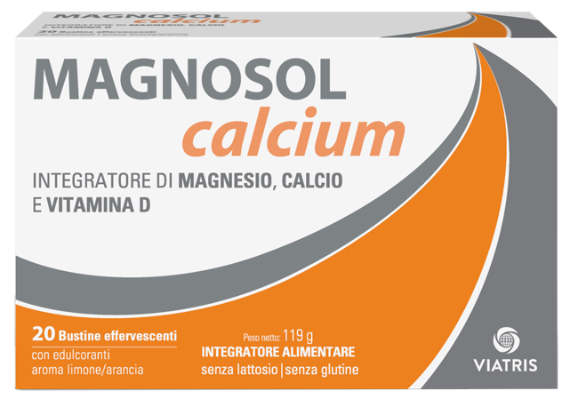 MAGNOSOL CALCIUM POLVERE EFFERVESCENTE 20 BUSTINE - doctorpill.it