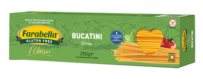 FARABELLA BUCATINI PASTA SENZA GLUTINE 250 G - doctorpill.it