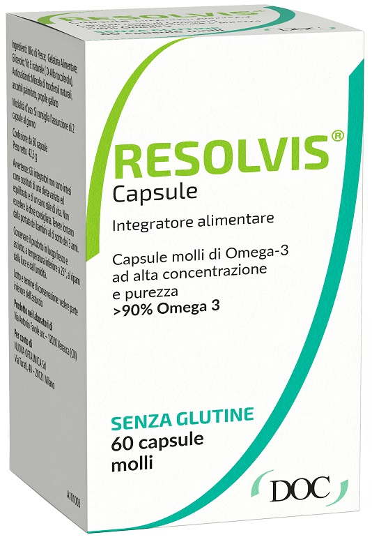 RESOLVIS 60 CAPSULE MOLLI - doctorpill.it