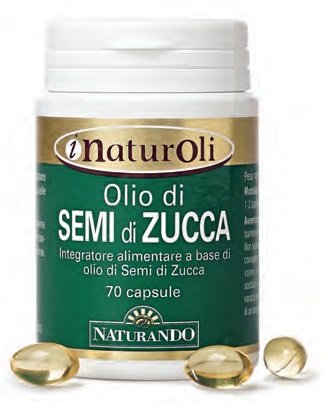 NATUROLI OLIO DI SEMI DI ZUCCA 70 CAPSULE - doctorpill.it