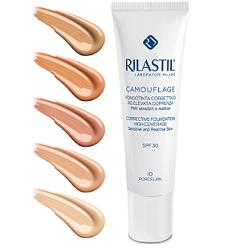 RILASTIL CAMOUFLAGE FONDOTINTA CORRETTIVO FLUIDO ELEVATA COPRENZA 30 30 ML - doctorpill.it