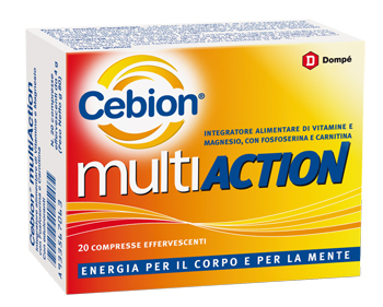 CEBION MULTIACTION 20 COMPRESSE EFFERVESCENTI - doctorpill.it