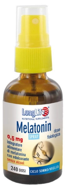 LONGLIFE MELATONIN SPRAY 0,5MG 30 ML - doctorpill.it