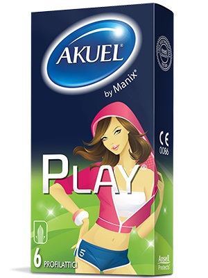 PROFILATTICO ANSELL AKUEL BY MANIX PLAY B 12 PEZZI - doctorpill.it