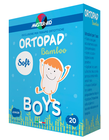 CEROTTO OCULARE PER ORTOTTICA ORTOPAD SOFT BOYS JUNIOR 20 PEZZI - doctorpill.it