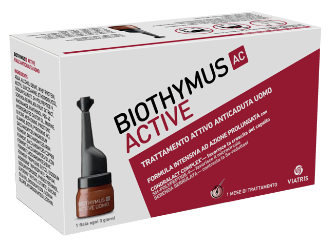 BIOTHYMUS AC ACTIVE TRATTAMENTO ATTIVO ANTICADUTA UOMO 10 FIALE 3,5 ML - doctorpill.it