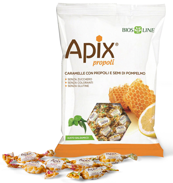 APIX PROPOLI CARAMELLA BALSAMICA 50 G BIOSLINE - doctorpill.it