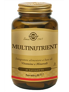 MULTINUTRIENT SOLGAR 30 TAVOLETTE - doctorpill.it