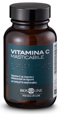 PRINCIPIUM VITAMINA C NATURALE 60 COMPRESSE MASTICABILI 72 G - doctorpill.it