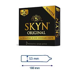 PROFILATTICO ANSELL AKUEL SKIN ORIGINAL 3 PEZZI - doctorpill.it