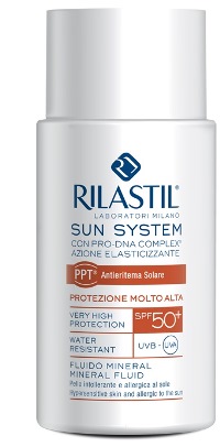 RILASTIL SUN SYSTEM PHOTO PROTECTION THERAPY SPF50+ FLUIDO MINERAL 50 ML - doctorpill.it