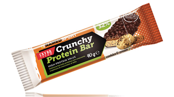 CRUNCHY PROTEINBAR COOKIES & CREAM 1 PEZZO 40 G - doctorpill.it